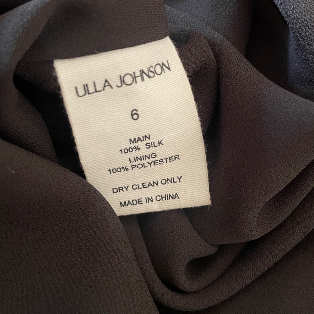 New Ulla Johnson Ines Floral Silk Maxi Dress size 6 in Cosmic - Picture 14 of 14